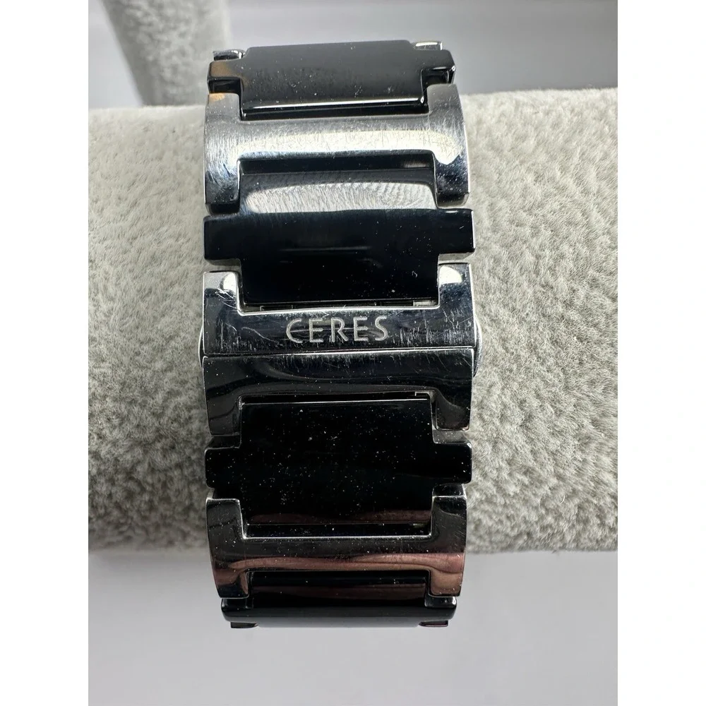 Ceres‎ M-420 Ceramic Watch New Battery 34MM 7.25